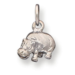 Sterling Silver Hippo Charm