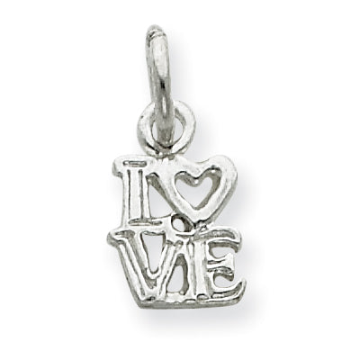 Sterling Silver Love Charm