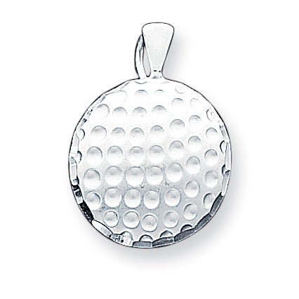 Sterling Silver Golf Ball Charm