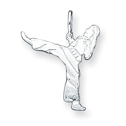 Sterling Silver Karate Charm