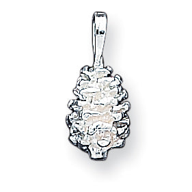 Sterling Silver Pinecone Charm