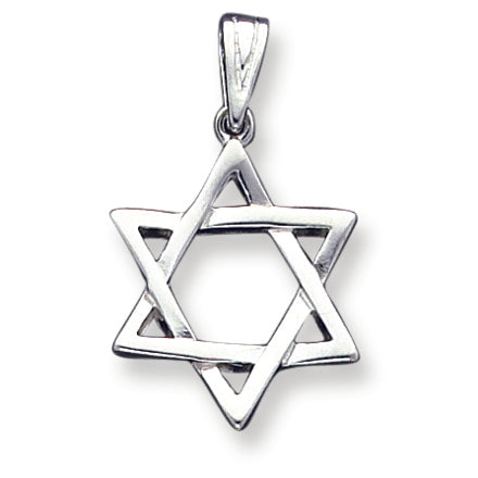 Sterling Silver Star of David Charm