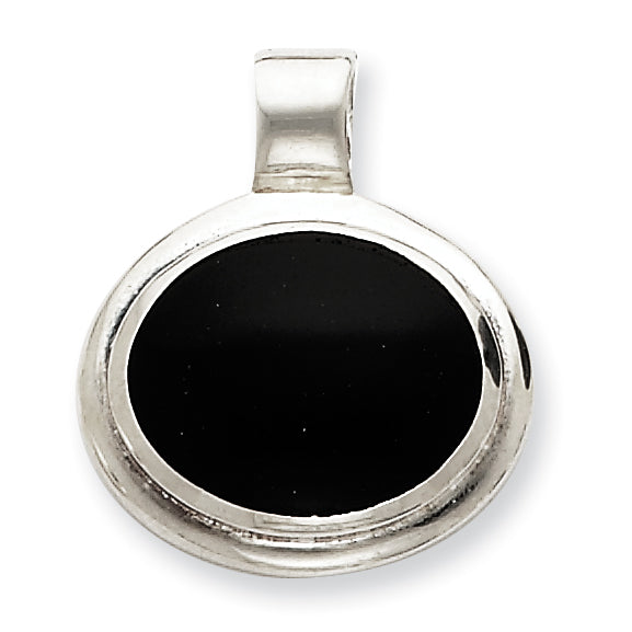 Sterling Silver Onyx Pendant