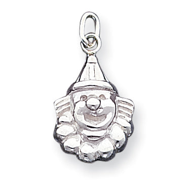 Sterling Silver Clown Charm