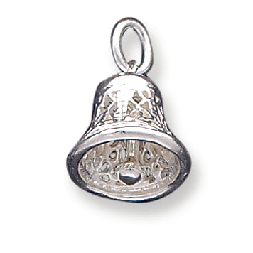 Sterling Silver Wedding Bell Charm