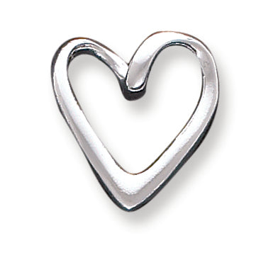 Sterling Silver Heart Slide