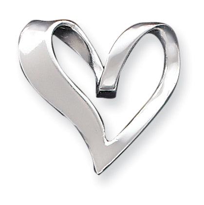 Sterling Silver Heart Slide