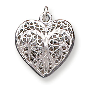 Sterling Silver Heart Charm