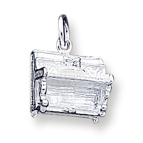 Sterling Silver Piano Charm