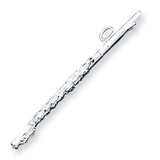 Sterling Silver Flute Charm