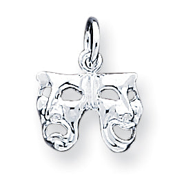 Sterling Silver Comedy/Tragedy Charm