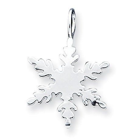 Sterling Silver Snowflake Charm