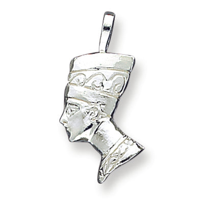 Sterling Silver Nefertiti Charm