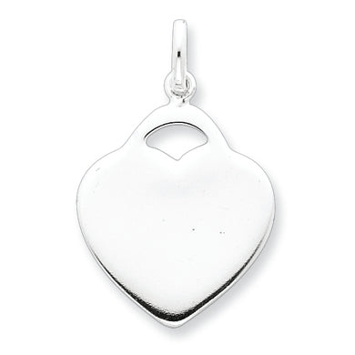 Sterling Silver Heart Charm