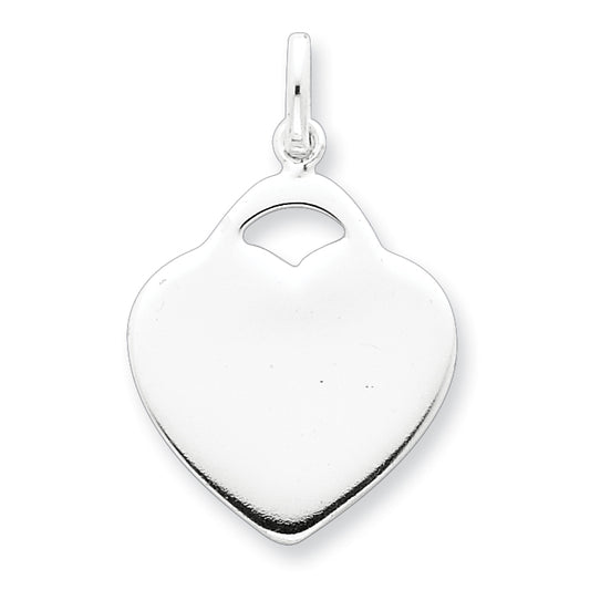 Sterling Silver Heart Charm