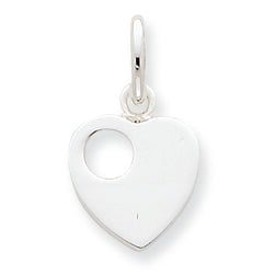 Sterling Silver Heart Charm