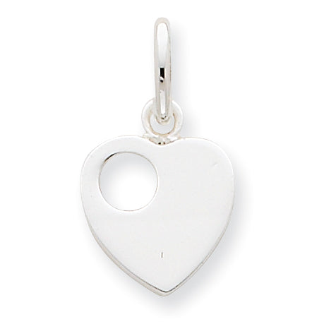 Sterling Silver Heart Charm