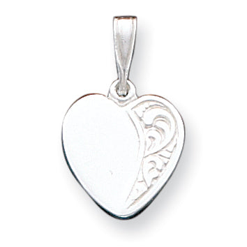 Sterling Silver Heart Pendant