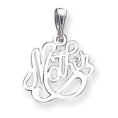 Sterling Silver  Mother Pendant