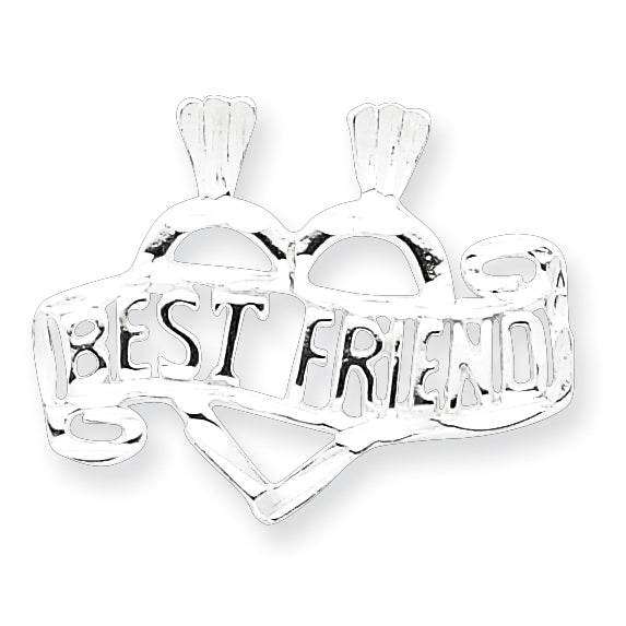 Sterling Silver Best Friend Break apart charm