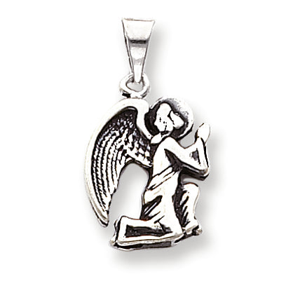 Sterling Silver Antiqued Angel Charm
