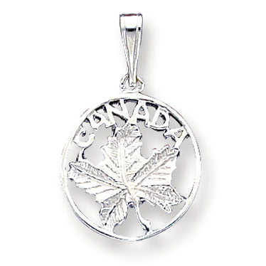 Sterling Silver Canada Charm