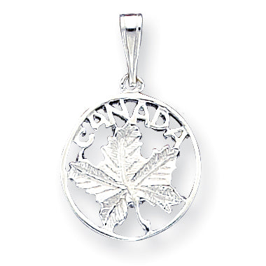 Sterling Silver Canada Charm