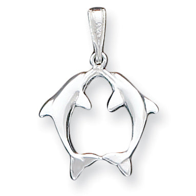 Sterling Silver Dolphin Pendant
