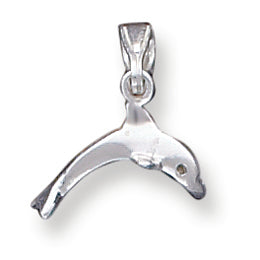 Sterling Silver Dolphin Charm