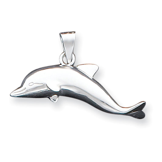 Sterling Silver Dolphin Pendant