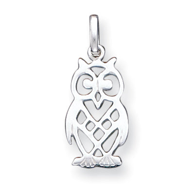 Sterling Silver Owl Charm