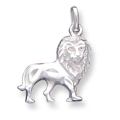 Sterling Silver Lion Charm