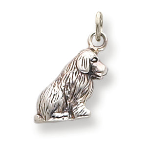 Sterling Silver Dog Charm