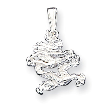 Sterling Silver Dragon Pendant