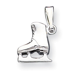 Sterling Silver Ice Skate Charm