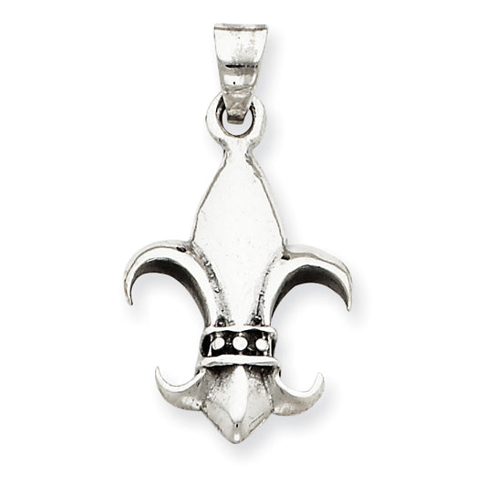Sterling Silver Fleur de lis Pendant