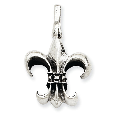 Sterling Silver Fleur de lis Pendant