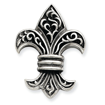 Sterling Silver Fleur de lis Pendant