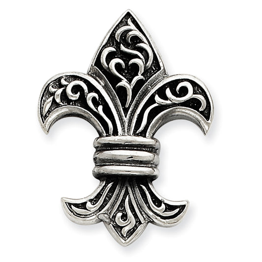 Sterling Silver Fleur de lis Pendant