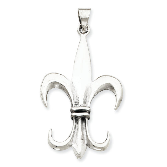 Sterling Silver Fleur de lis Pendant
