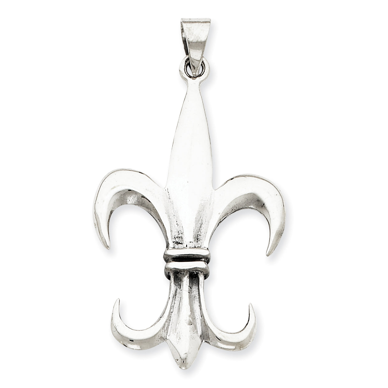 Sterling Silver Fleur de lis Pendant