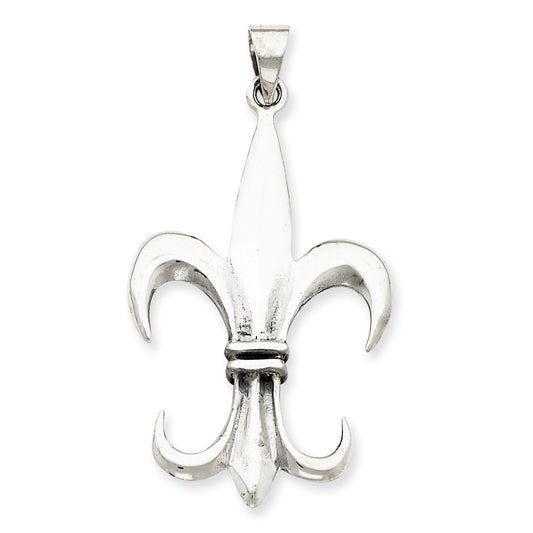 Sterling Silver Fleur de lis Pendant