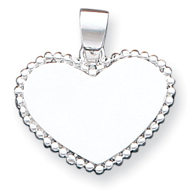 Sterling Silver Heart Pendant
