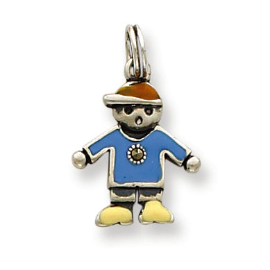Sterling Silver Boy Charm