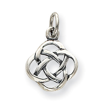 Sterling Silver Antiqued Celtic Knot Charm