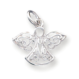 Sterling Silver Filigree Angel Charm