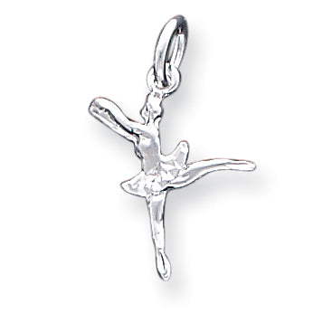 Sterling Silver Ballerina Charm