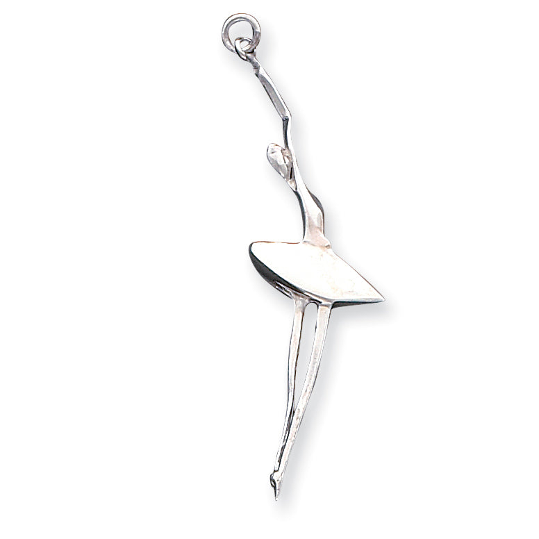 Sterling Silver Ballerina Pendant