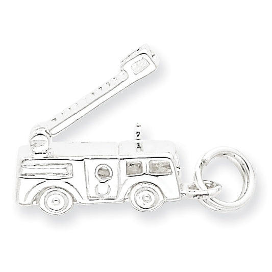 Sterling Silver Firetruck Charm