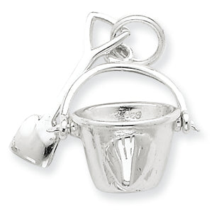 Sterling Silver Shovel and Pail Charm